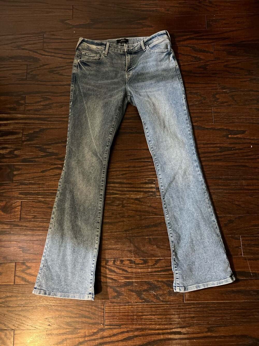 True Religion Becca Mid Rise Bootcut Jeans Size 30 Blue Denim